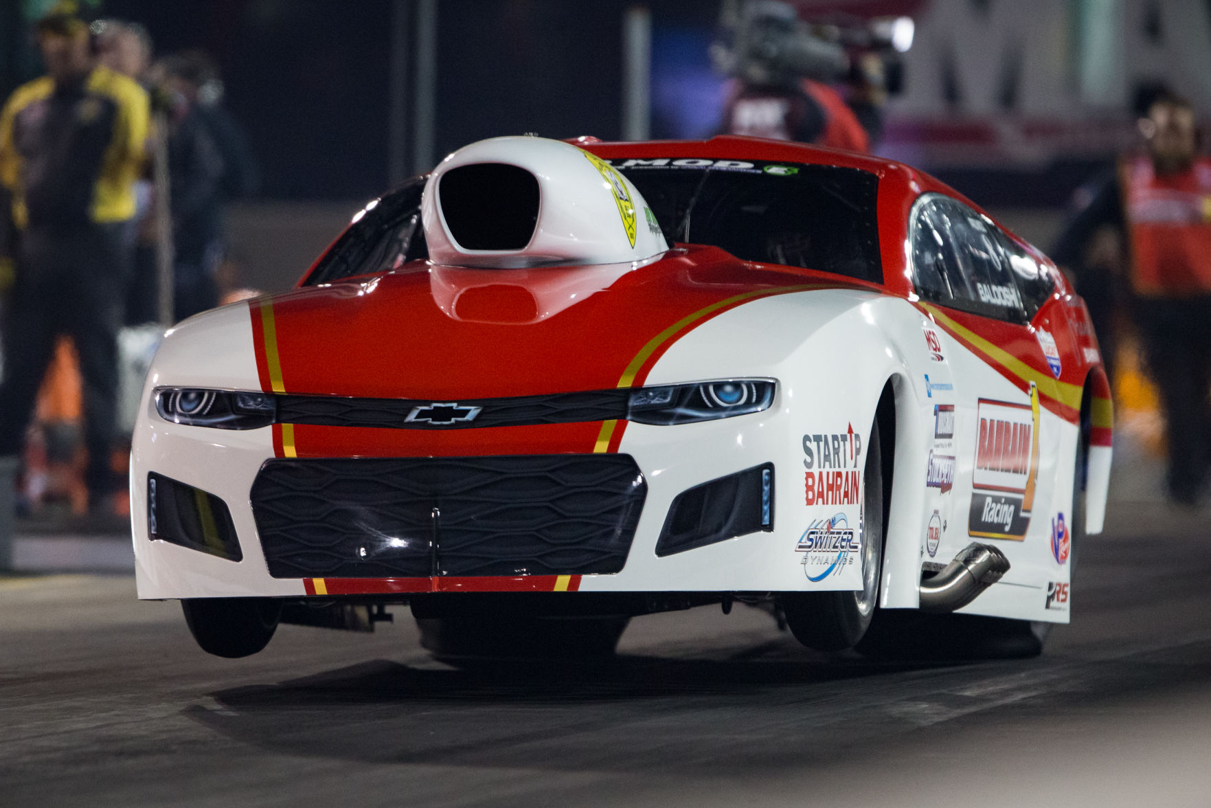 Friday action during the 2019 NGK Spark Plugs NHRA 4-Wide Nationals.